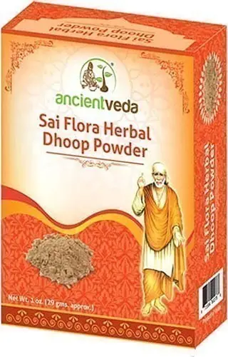 Ancient Veda Sai Flora Herbal Dhoop Powder 1Pack