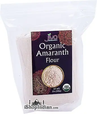 Jiva Organics Amaranth (rajgira) Flour 2Lbs