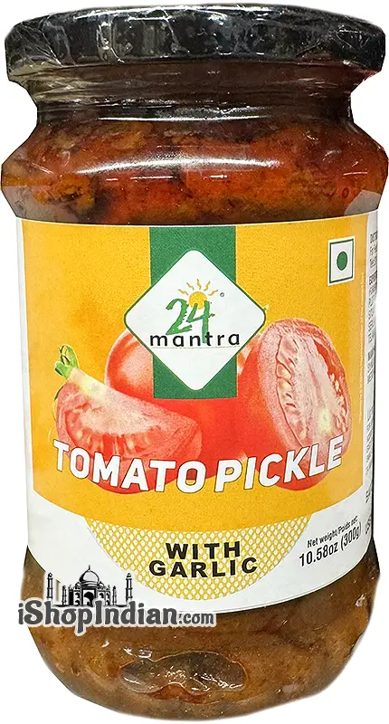 24 Mantra Tomato Pickle With Garlic 300Gm