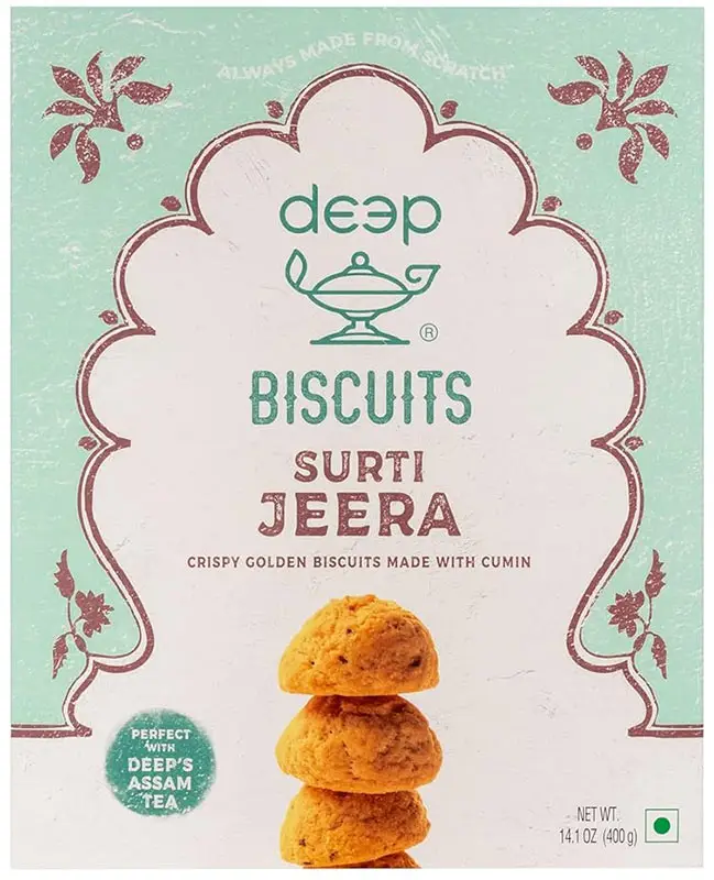 Deep Surti Jeera Biscuits 400Gm