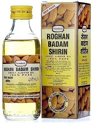 Hamdard Roghan Badam Shirin - Sweet Almond Oil 100Ml