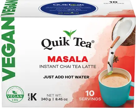 Quik Tea - Instant Vegan Masala Chai 10Pack