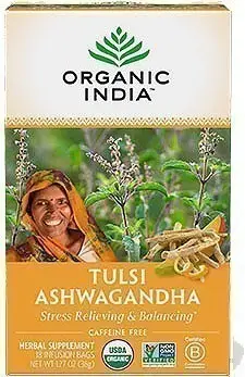 Organic India Tulsi Ashwagandha (stress Relieving & Balancing) 1Pack