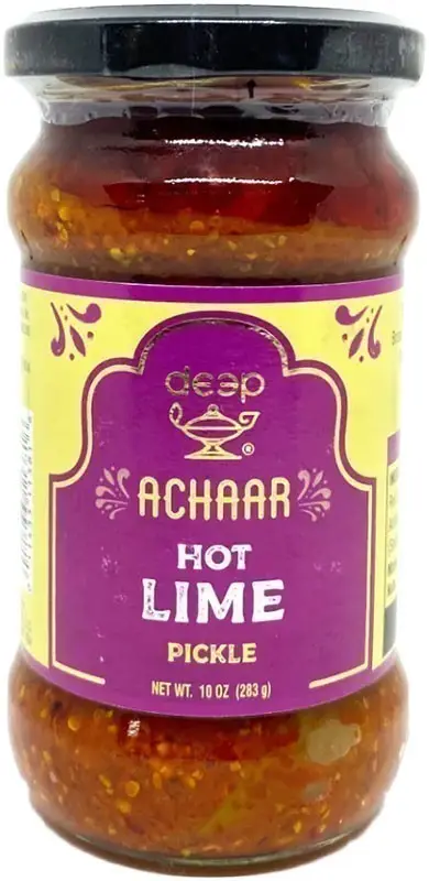 Deep Hot Lime Pickle 10Oz