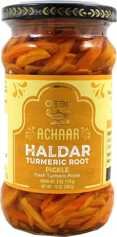 Deep Amba Haldar (fresh Turmeric) Pickle 283Gm