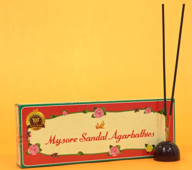 Mysore Sandal Agarbathies (incense) 20Count