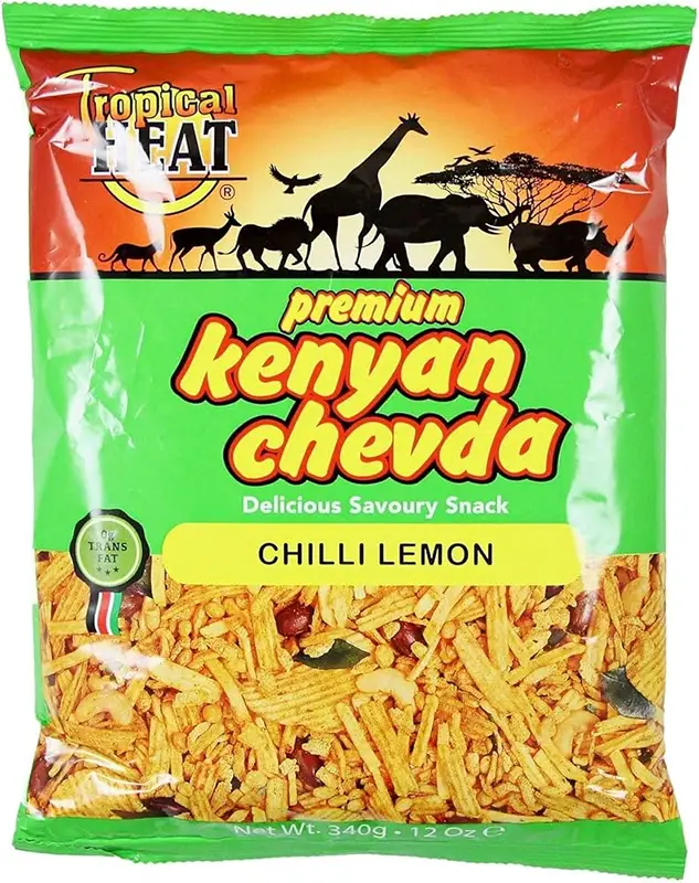 Tropical Heat Premium Kenyan Chevda  - Chilli Lemon 1Pack