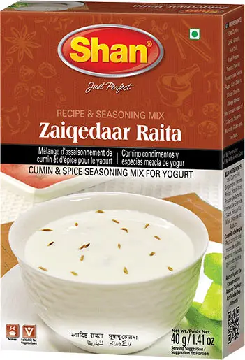 Shan Zaiqedaar Raita - Yogurt Seasoning Mix 0.09Lbs