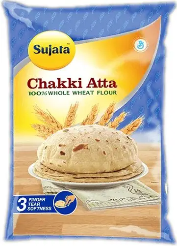 Sujata Whole Wheat Flour (chakki Atta) 10Lbs