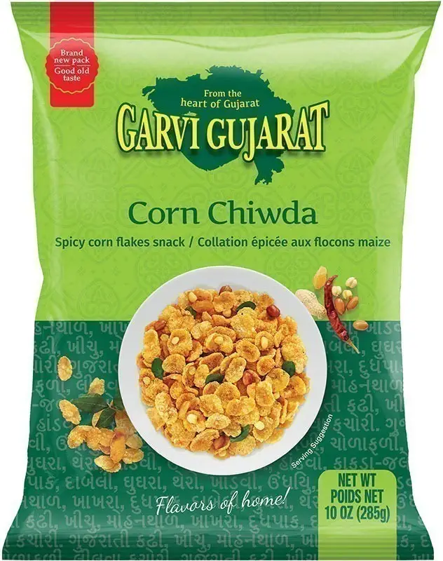 Garvi Gujarat Corn Chiwda 10Oz
