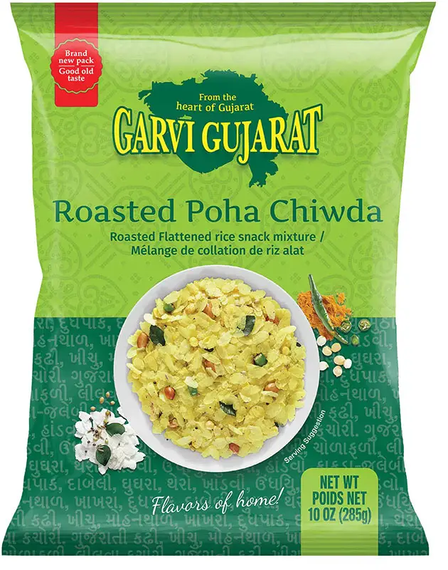 Garvi Gujarat Roasted Poha Chiwda 285Gm