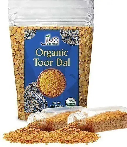 Jiva Organics Toor Dal 2Lbs