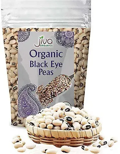 Jiva Organics Black Eye Beans 2Lbs