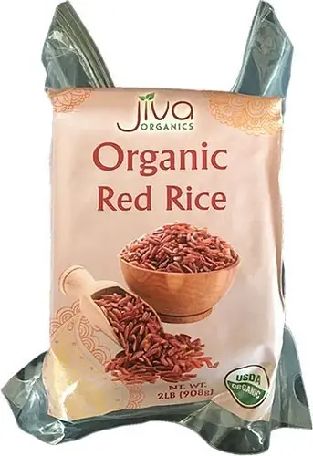 Jiva Organics Red Rice 2Lbs