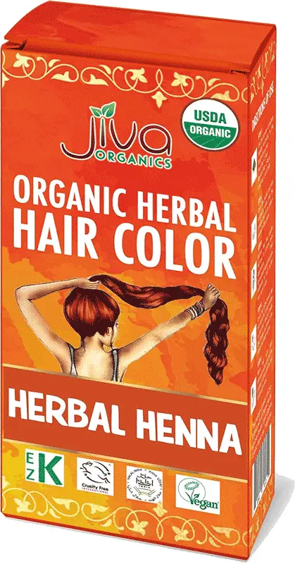 Jiva Organics Herbal Henna Hair Color 1Pack