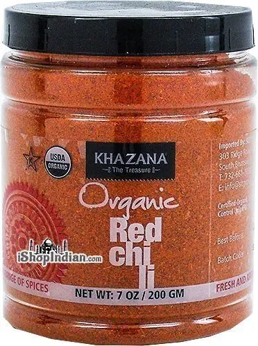 Khazana Organic Red Chili Powder 1Pack