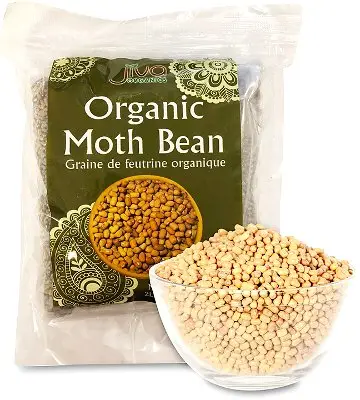 Jiva Organics Moth Beans Whole (dew Beans) 2Lbs