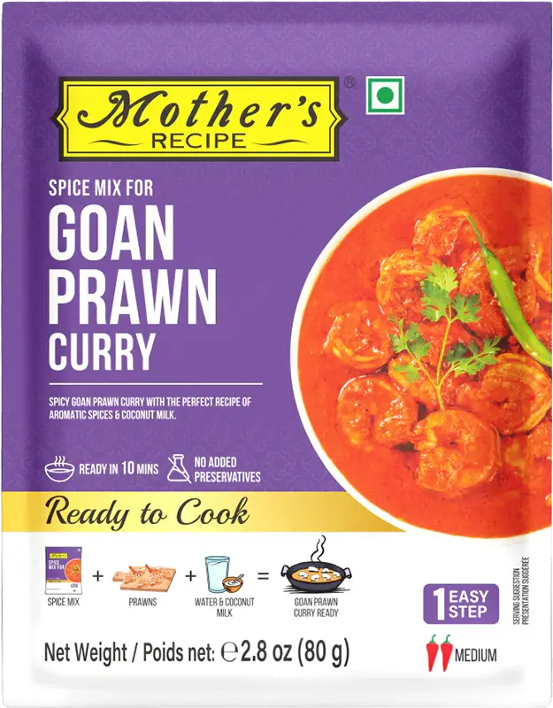 Mother's Recipe Goan Prawn Curry Spice Mix 80Gm