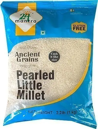 24 Mantra Ancient Grains Pearled Little Millet 2.2Lbs