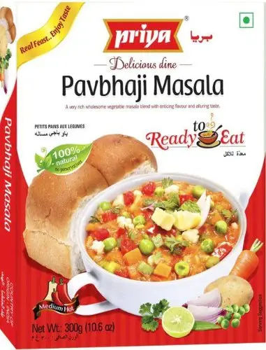 Priya Pavbhaji Masala (ready-to-eat) 300Gm