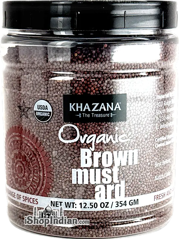 Khazana Organic Mustard Seeds 1Pack