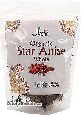 Jiva Organics Star Anise Whole 1Pack