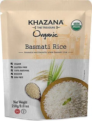 Khazana Organic Basmati Rice (ready-to-eat) 1Pack