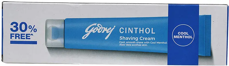 Godrej Shaving Cream - Menthol Mist 1Pack