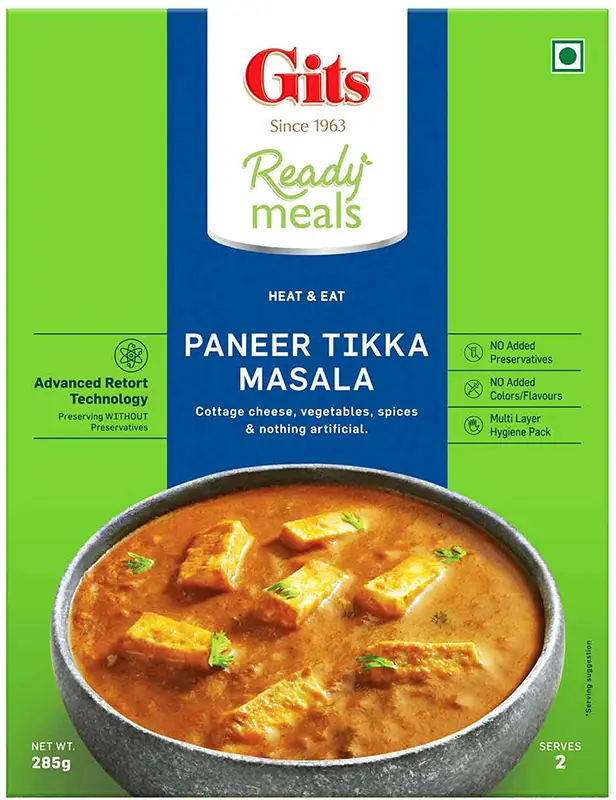 Gits Paneer Tikka Masala (ready-to-eat) 285Gm