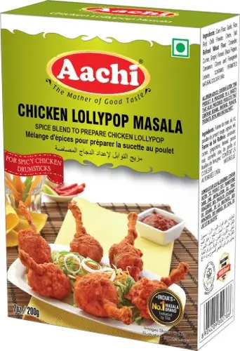 Aachi Chicken Lollypop Masala 100Gm