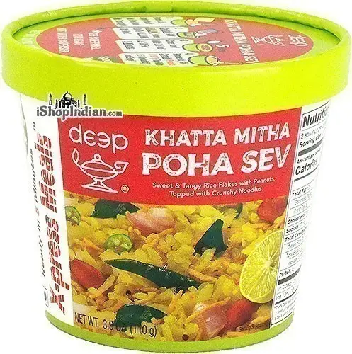 Deep X-press Meals - Khatta Mitha Poha Sev 110Gm