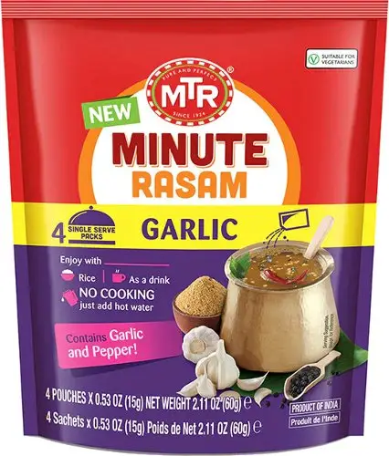 Mtr Minute Rasam - Garlic 60Gm