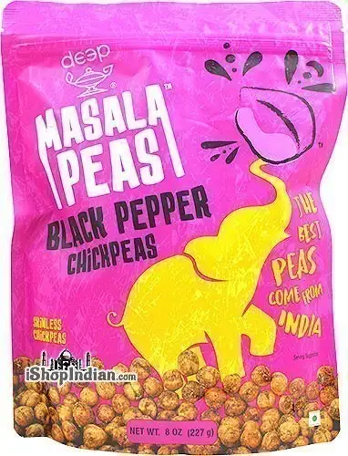 Deep Masala Peas - Black Pepper Chickpeas 1Pack