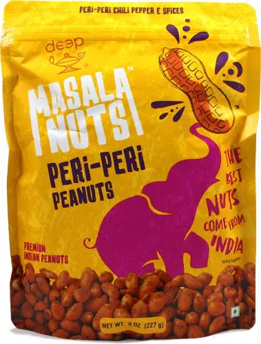 Deep Masala Nuts - Peri-peri Peanuts 1Pack