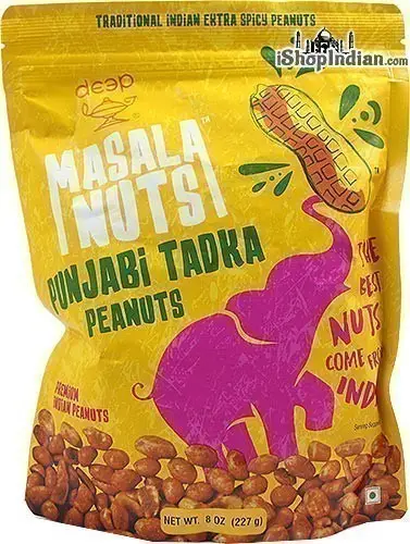 Deep Masala Nuts - Punjabi Tadka Peanuts 1Pack