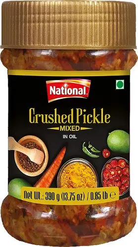National Crushed Pickle Mixed In Oil 1Pack
