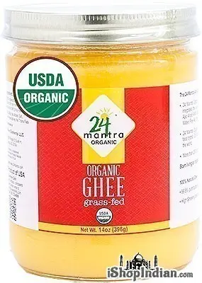 24 Mantra Organic Grass-fed Ghee 14Oz
