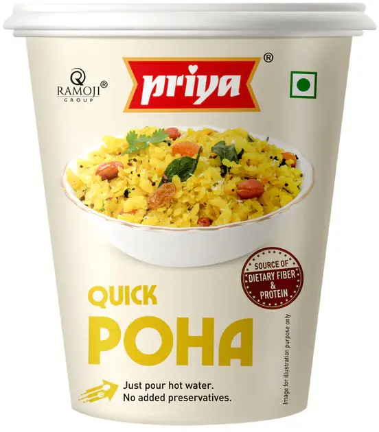 Priya Quick Poha Cup 80Gm