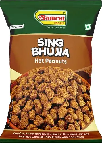 Samrat Sing Bhujia - Hot Peanuts 400Gm