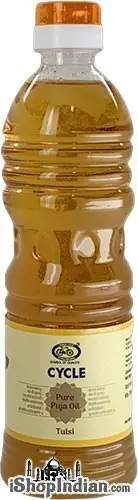 Cycle Pure Puja Oil - Tulsi 455Gm