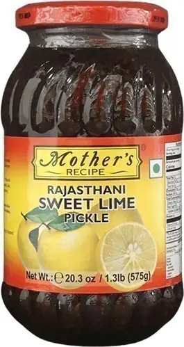 Mother's Recipe Rajasthani Sweet Lime Pickle 500Gm