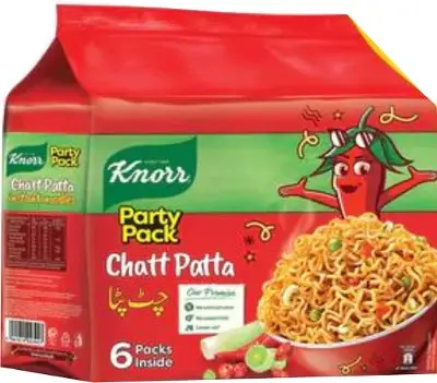 Knorr Chattpatta Instant Noodles - Party Pack 6Pack