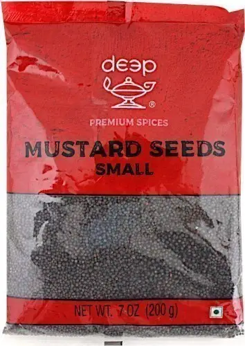 Deep Mustard Seeds - Small 200Gm
