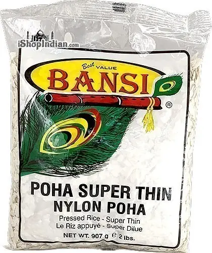 Bansi Poha - Super Thin (nylon Poha) 2Lbs