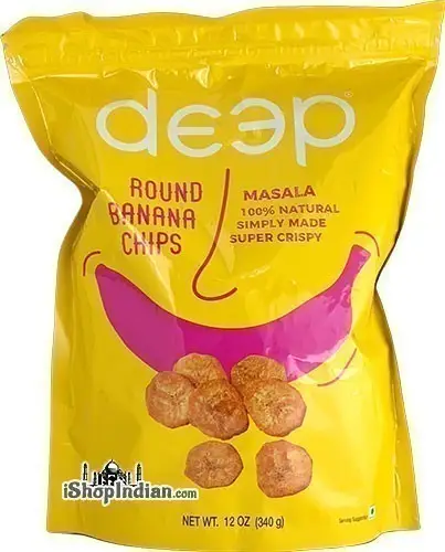 Deep Round Banana Chips - Masala 340Gm