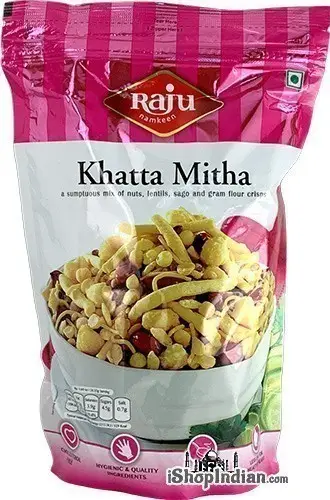Raju Khatta Mitha Snack 400Gm