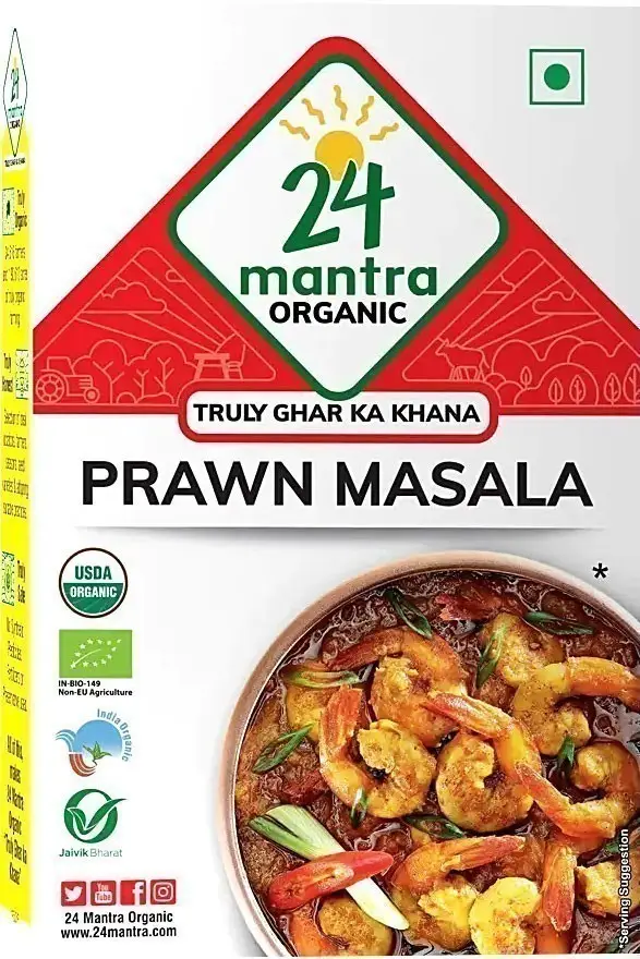 24 Mantra Organic Prawn Masala 100Gm
