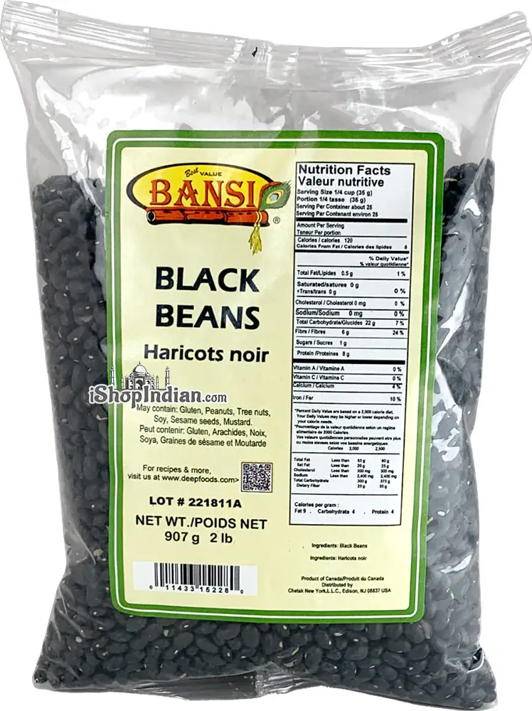 Bansi Black Beans 1Pack