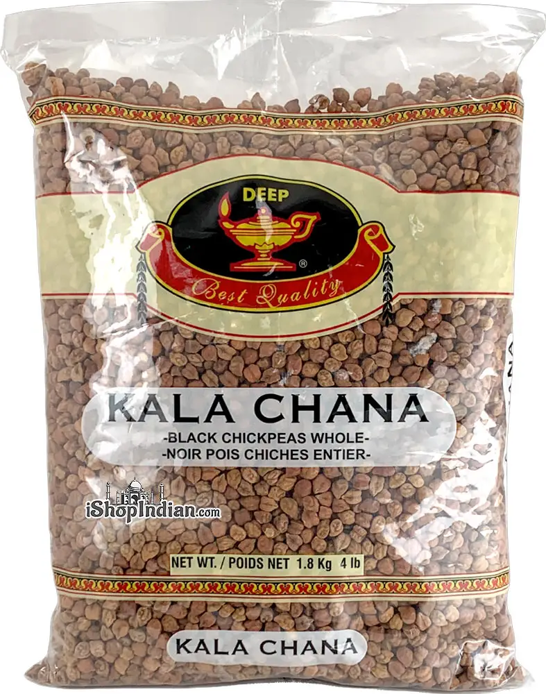 Deep Kala Chana (black Chickpeas) 4Lbs
