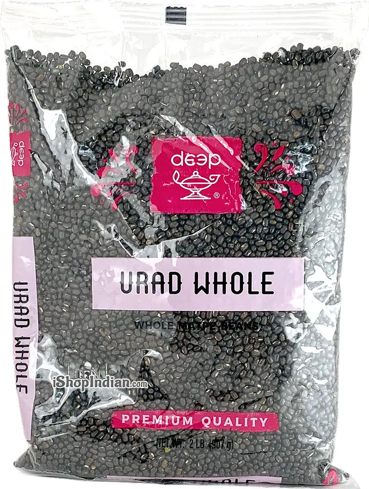 Deep Urad Whole (polished) 2Lbs